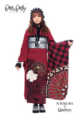 Ondine 振袖フルセット　小物込み　一点物 Ondine 振袖フルセット 小物込み 一点物 - メルカリ