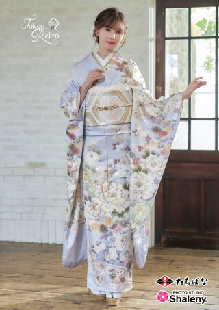 人気の黒地　王道古典柄とっても素敵　成人式前撮り　長襦袢おまけ 人気の黒地 王道古典柄とっても素敵 成人式前撮り 長襦袢おまけ