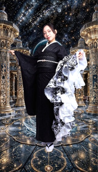 No.81698 BLACKフリル