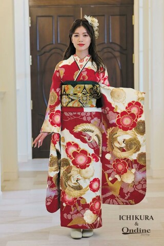 振袖専門店 一蔵の振袖 /赤色/ピンク色/古典/その他/ E-583 | My振袖