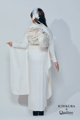 振袖専門店 一蔵の振袖 /白色/白色/キュート/無地柄/ OE-1565 | My振袖