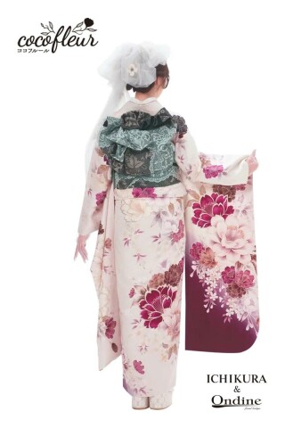 振袖専門店 一蔵の振袖 /赤色/白色/古典/花柄/ OE-1478 | My振袖