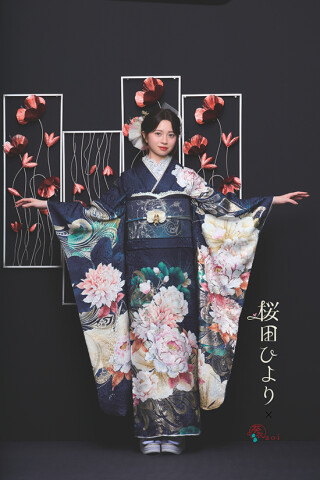 桜田ひより×葵衣　8_振袖_98985 | ウメショウ