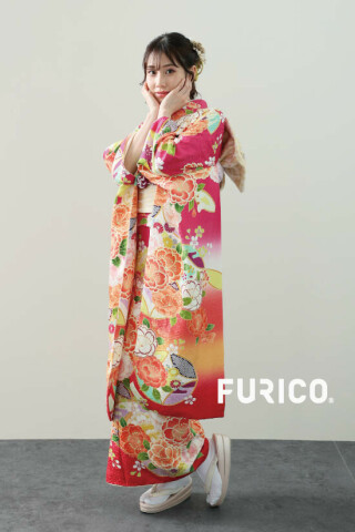 王道スタイル　マゼンタ_振袖_99719 | FURICO