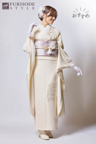 【MK-1503】個性と美しさが引き立つシンプルイズベストな振袖_振袖_52522 | FURISODE　STYLE　まるやま・京彩グループ
