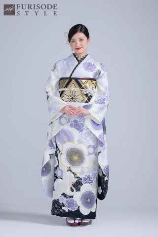 【MK-1407】丸いフォルムが愛らしい、レトロモダンな振袖_振袖_52542 | FURISODE　STYLE　まるやま・京彩グループ