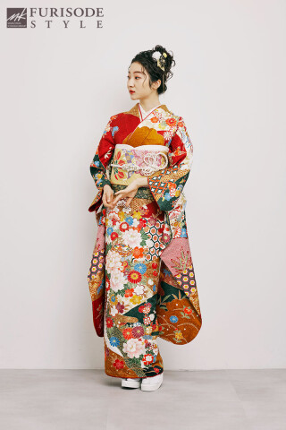 【MK-1206】まるで春の山のような華やかな振袖_振袖_52557 | FURISODE　STYLE　まるやま・京彩グループ
