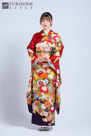 【MK-1401】日本古来の文様の美しく豪華な振袖_振袖_73457 | FURISODE　STYLE　まるやま・京彩グループ