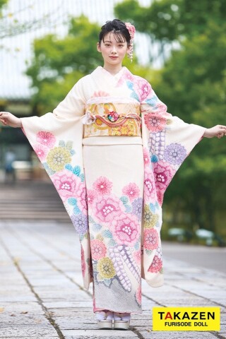 407z29,9y22,重ね衿など小物類〇鈴乃屋取扱い 振袖 辻が花〇しつけ付 407z29,9y22,重ね衿など小物類〇鈴乃屋取扱い 振袖 辻が花〇しつけ付