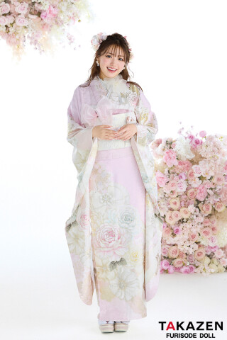 ヘップバーン最新作　コスメカラー　ピンク　バラ柄/リボン柄　一番かわいい　ガーリー　キラキラ　スワロフスキー・パール付き　香音【通販可】27001