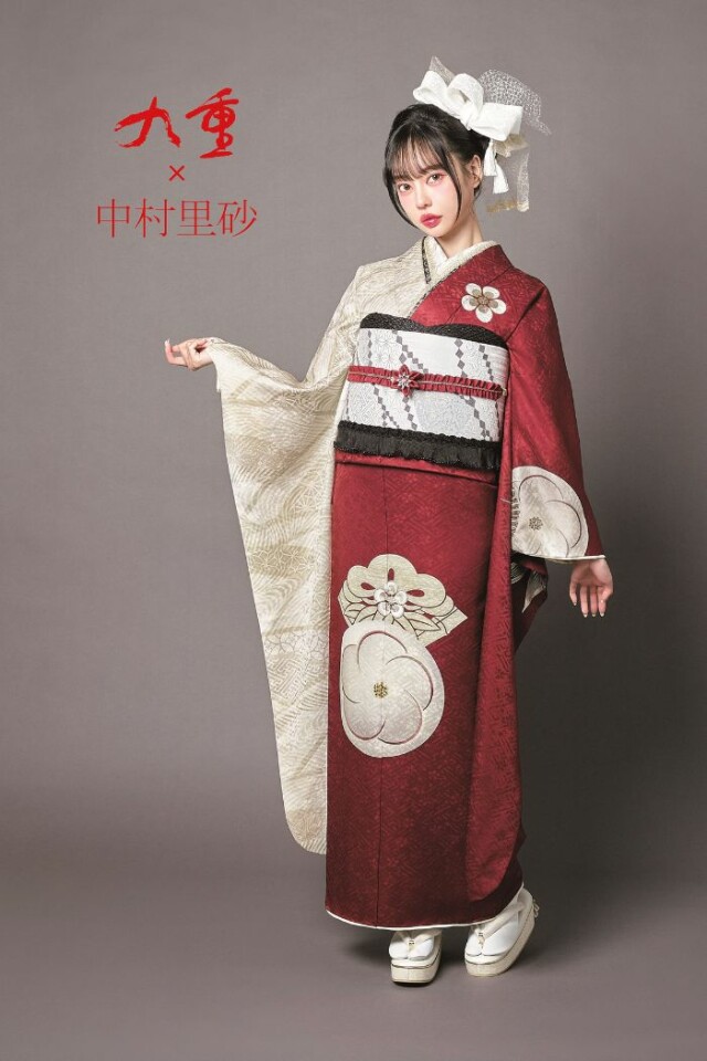 mi・mimiri】アウトレット 155 中振袖 成人式 着物 美品 mi・mimiri