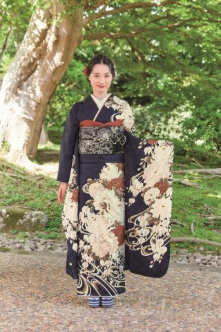 紺の成人式振袖一覧 | My振袖