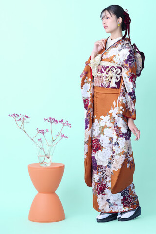 507z21☆きものやまと 山口小夜子 中振袖 身幅広 小柄☆美品 成人式結婚式 507z21☆きものやまと 山口小夜子 中振袖 身幅広 小柄☆美品 成人式