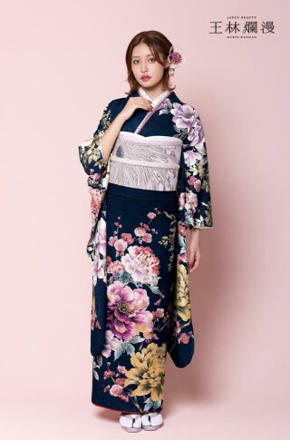 王林爛漫_振袖_59576 | 総合貸衣裳館Mai