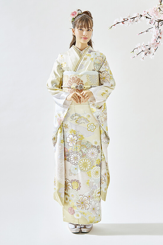 FURISODE LABの振袖 /白色/黄色/古典/花柄/ 振袖 | My振袖