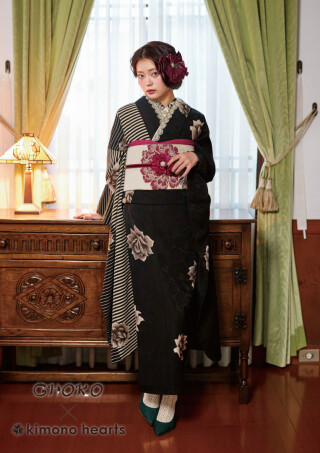 KH-359｜大正ロマネスク_振袖_59408 | キモノハーツ／kimono hearts