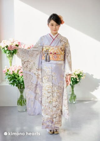 トランプ柄　振袖　ふりふ　キモノハーツ好きな方へ トランプ柄 振袖 ふりふ キモノハーツ好きな方へ