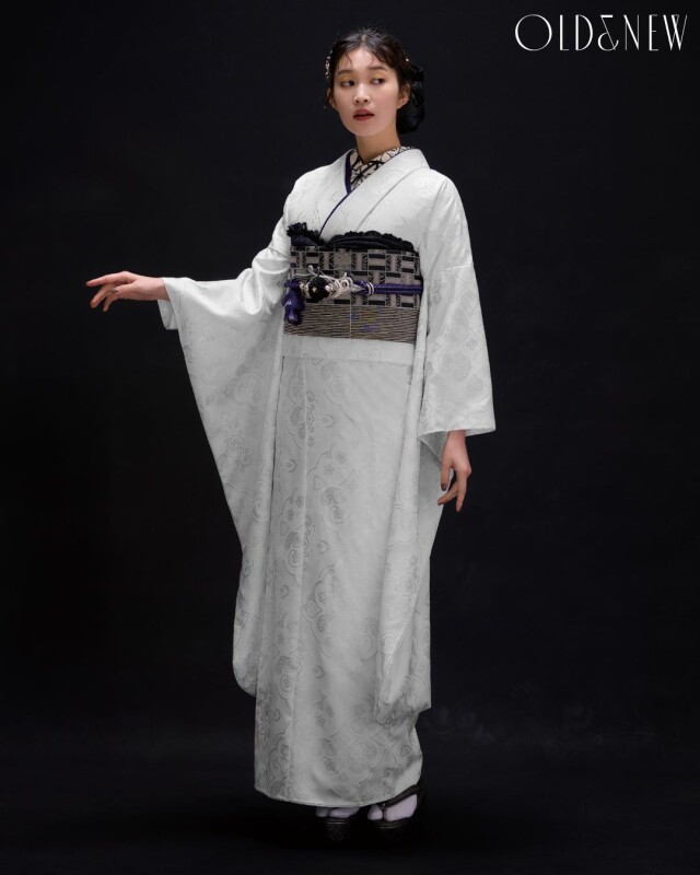 美ふく｜郡山支店 Instagram発信中！の振袖 /白色/クール/無地柄