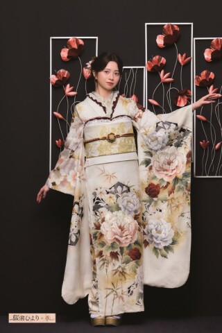桜田ひより×葵衣_振袖_46612 | 塩屋呉服店