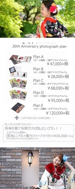 前撮りプラン1