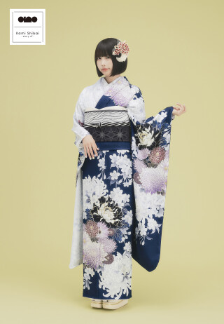 natsu　振袖　振り袖 MINAMIちゃん着用“NatsuMimi”の振袖-赤|成人記念の新作振袖ご
