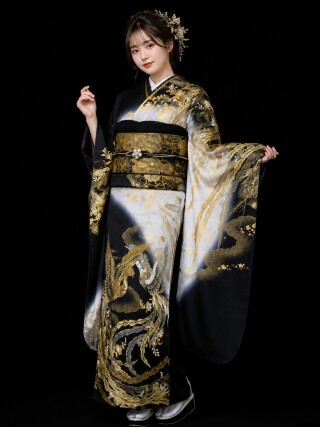 金彩鳳凰_振袖_38433
