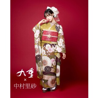 芥子　菊に梅　エ霞_振袖_102135