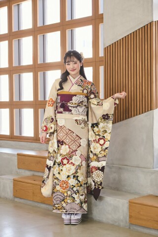 新入荷｜モカ｜古典調｜くすみカラー_振袖_99637