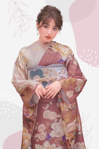 ニュアンスカラー／ピンク_振袖_83680