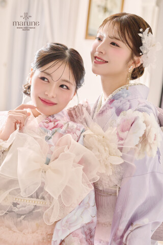 話題のふわふわ系コーディネート♡_振袖_84090