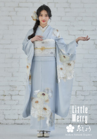 天翔天音さんが着る 最新ふりそで LM511_振袖_85428