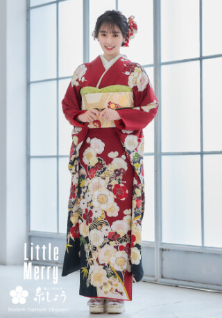 藤岡 真衣さんが着る最新ふりそで LM514_振袖_85431