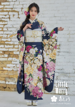 天翔天音さんが着る 最新ふりそで LM517_振袖_85434