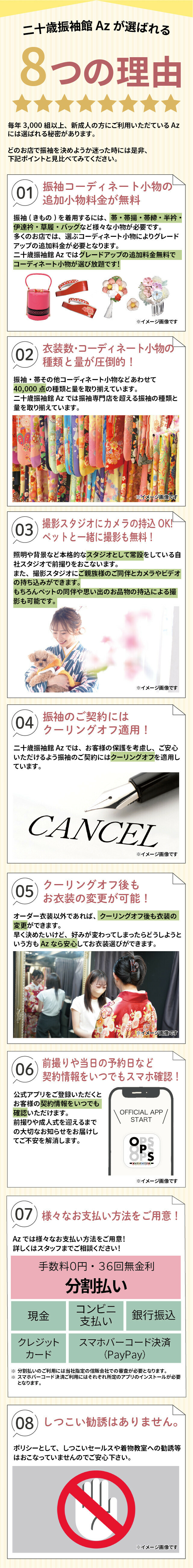 Azが選ばれる理由