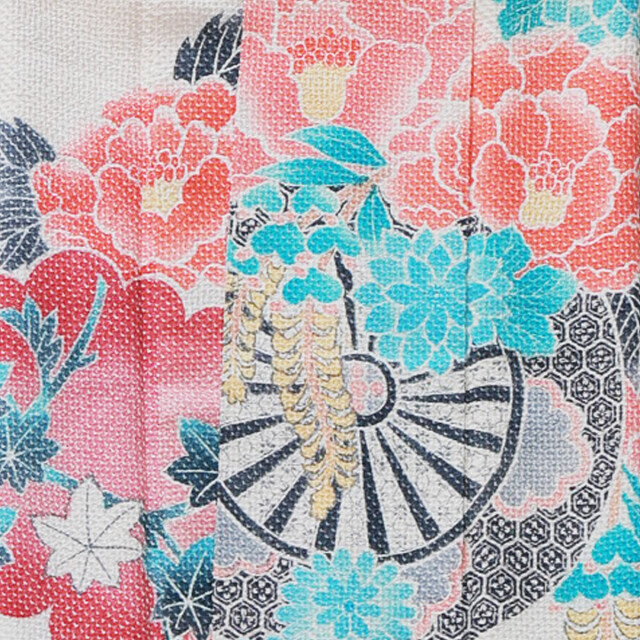 アンティーク振袖｜和の香 wanocaの振袖 /白色/ピンク色/古典/花柄/ し