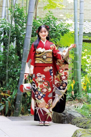 HATACHI No.2912_振袖_81404 | きもののほそみ 舞鶴店
