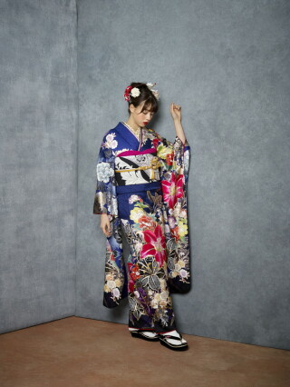 作家振袖 豪華 型友禅 躾糸付 身丈178cm トールサイズ 作家振袖 豪華 型友禅 躾糸付 身丈178cm トールサイズ