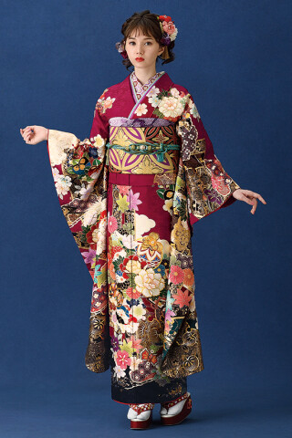 classical x wine red_振袖_67899