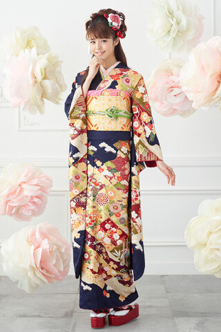 classical x dark blue_振袖_67901