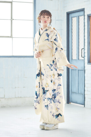 tsubaki x blue_振袖_72623