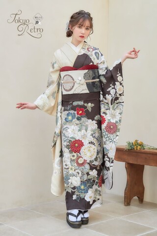 振袖ふるーれ 前橋本店の振袖 /ピンク色/古典/花柄/ KAREN VOL.11 IG