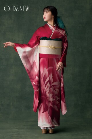 KyotoSweetCollection きもの工房グループの振袖 /白色/古典/花柄