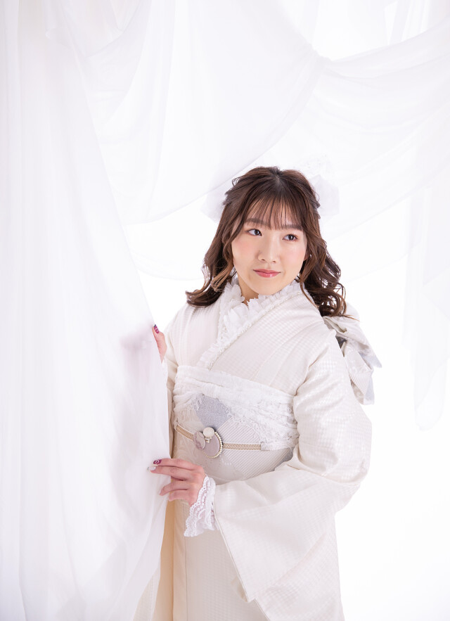 セゾンふりそで館の振袖 /白色/白色/レトロ/無地柄/ 03781白無地P | My振袖