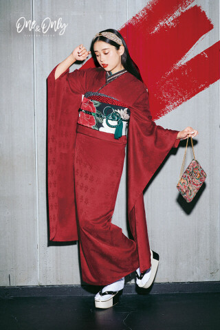 kiara♡　振袖　セット　中古　美品　赤　成人式　一蔵　オンディーヌ 振袖の画像・衣装ギャラリー / 一蔵＆オンディーヌ 橿原店 | My振袖