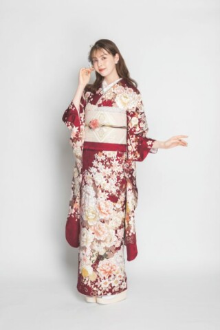 新作花柄振袖_振袖_95797 | スタジオホワイトルーム南行徳店