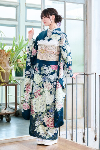 紺の成人式振袖一覧 | My振袖