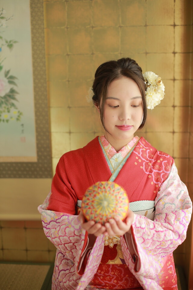 美品　ジョイフル恵利　振袖　長襦袢　帯　セット　着物　KJ05 美品 ジョイフル恵利 振袖 長襦袢 帯 セット 着物 KJ05 美品