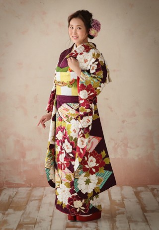 【ROLA FURISODE COLLECTION】〜パープル＆ホワイト〜_振袖_27119