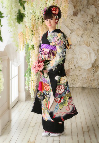 クールで華やかな大人スタイル_振袖_36318