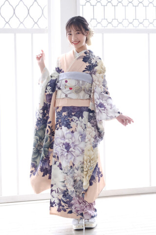 クールなのに可愛いピンクの振袖♪_振袖_74854 | らかんスタジオ小金井店